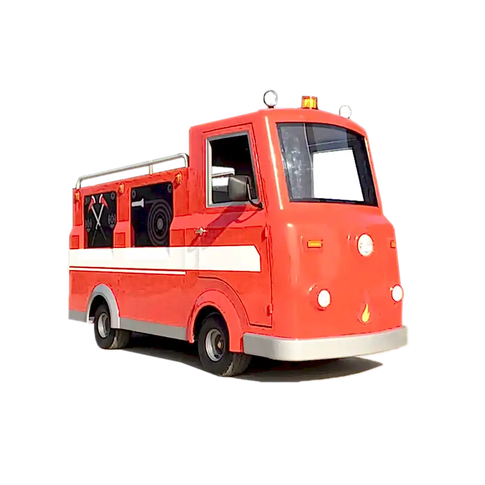 Dass Electric Fire Truck for Children Education Dass Electric Fire Truck for Children Education