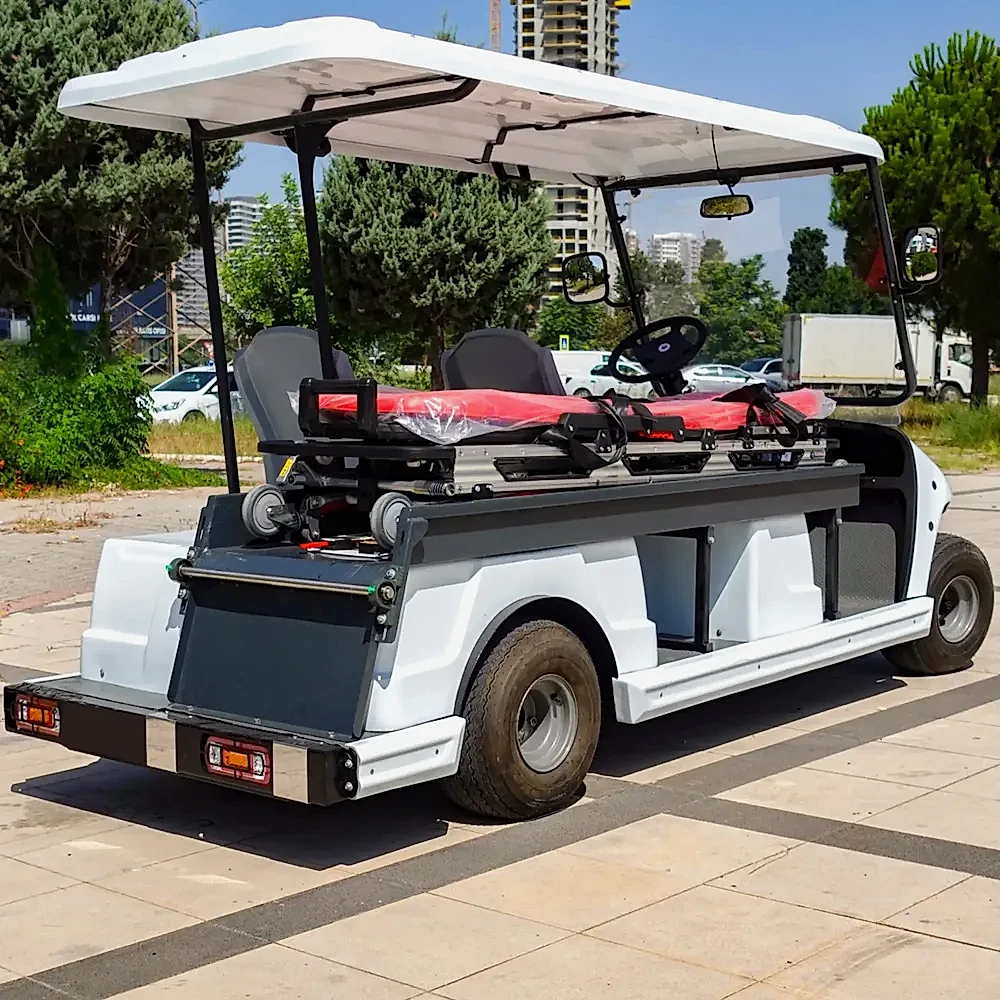 Electric 2 Seater Golf Vehicle with Stretcher Dass BAGI-2A Electric 2 Seater Golf Vehicle with Stretcher Dass BAGI-2A