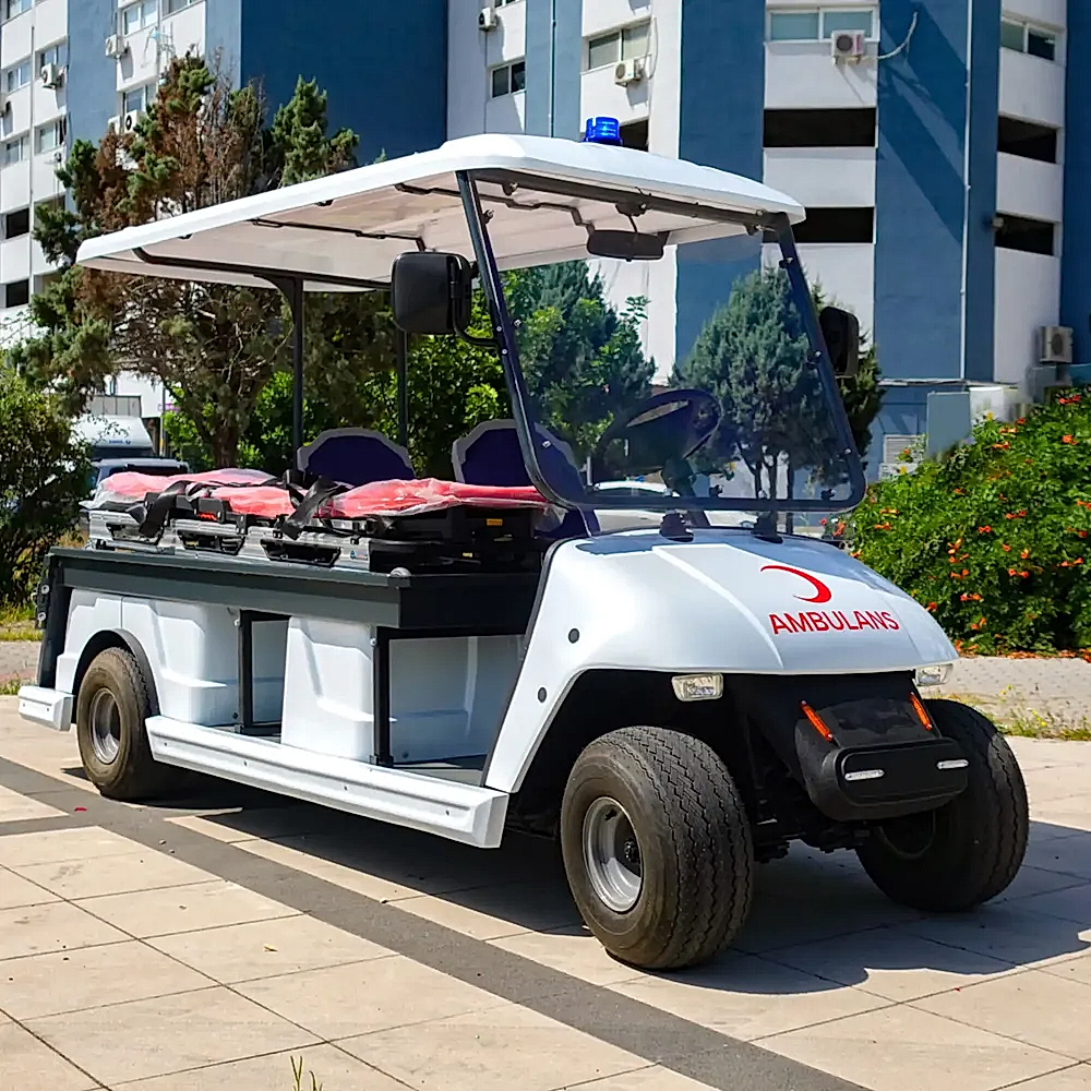 Electric 2 Seater Golf Vehicle with Stretcher Dass BAGI-2A Electric 2 Seater Golf Vehicle with Stretcher Dass BAGI-2A