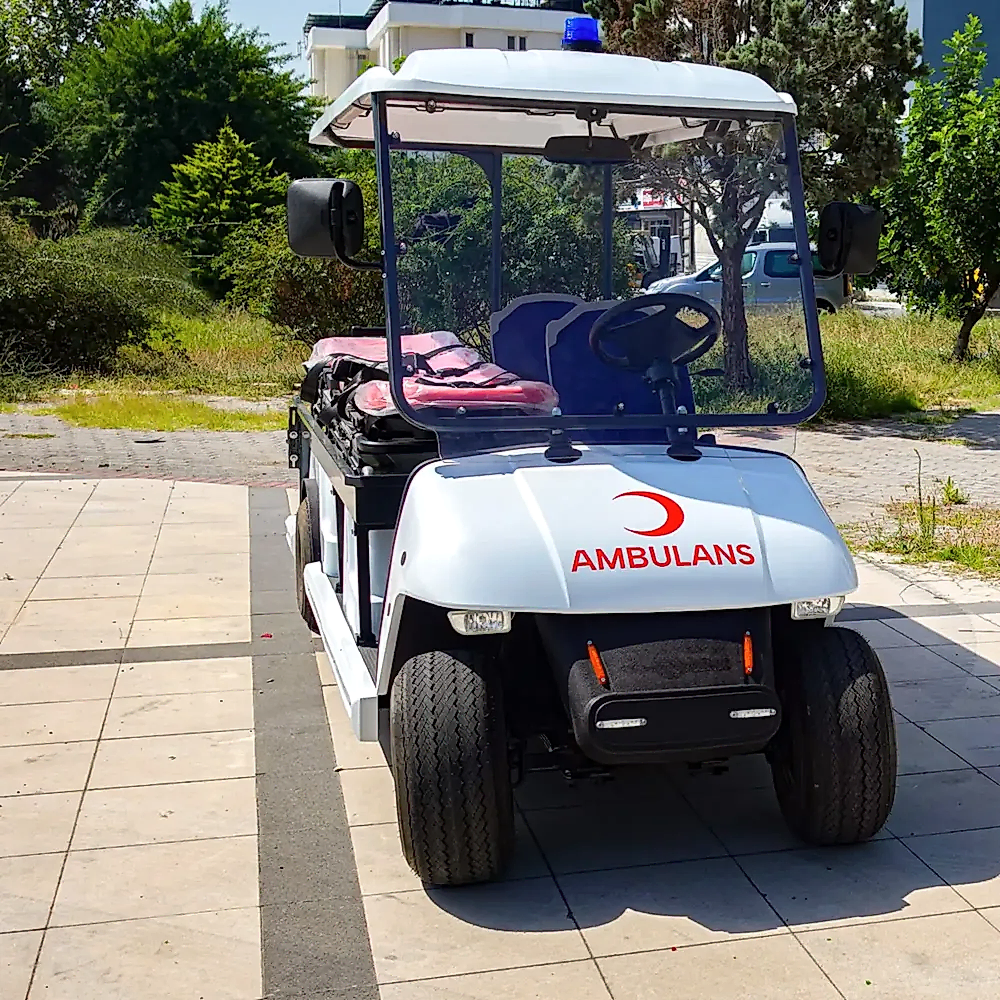 Electric 2 Seater Golf Vehicle with Stretcher Dass BAGI-2A Electric 2 Seater Golf Vehicle with Stretcher Dass BAGI-2A