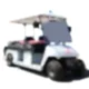 Electric 2 Seater Golf Vehicle with Stretcher Dass BAGI-2A Electric 2 Seater Golf Vehicle with Stretcher Dass BAGI-2A