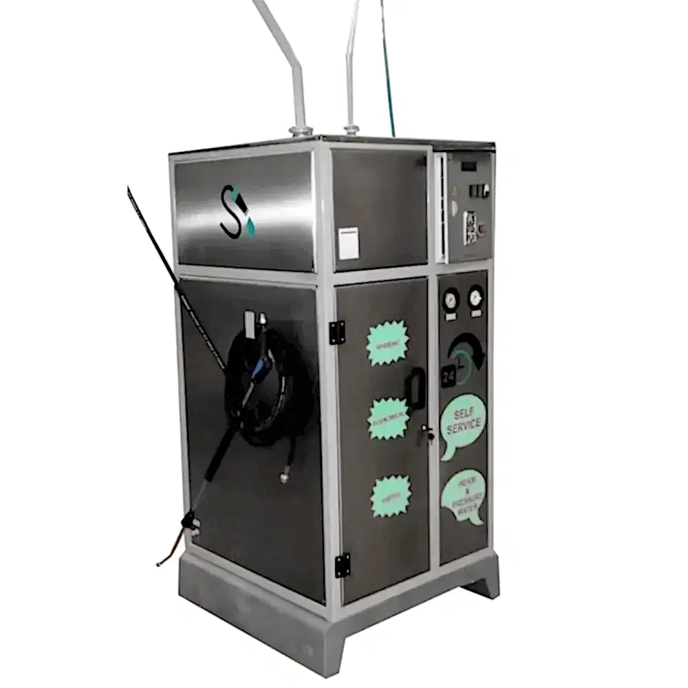 Car Wash and Foam Machine with Coin Operated Compressor Dass SSF2 Car Wash and Foam Machine with Coin Operated Compressor Dass SSF2