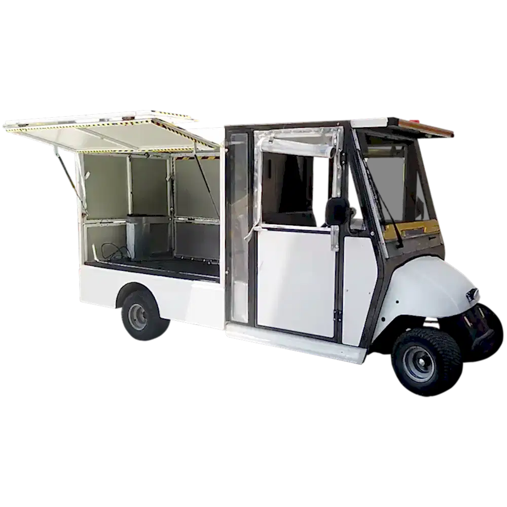 Elektrikli 2 Kişilik Kapalı Kasa Golf Arabası Dass BAGI-2KK Elektrikli 2 Kişilik Kapalı Kasa Golf Arabası Dass BAGI-2KK