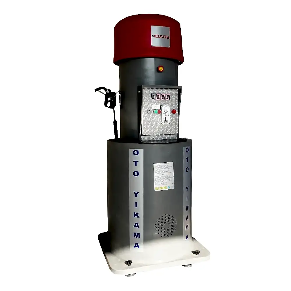 Self Servis Oto Yıkama Makinası - Jetonlu, Yüksek Basınçlı Dass PW 200SS