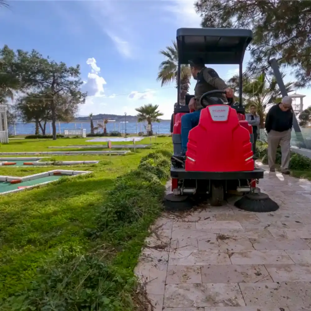 Hidrolik Yol Süpürücüsü - Damperli Sweeper Dass SW 150D Hidrolik Yol Süpürücüsü - Damperli Sweeper Dass SW 150D